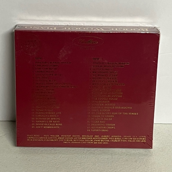 A Portrait Of Boogie Woogie Piano CD 2 Disc Set Sealed OOP Rare 47 Tracks - Picture 2 of 10